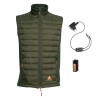 Gilet matelassé chauffant FIRE-AIR Vert
